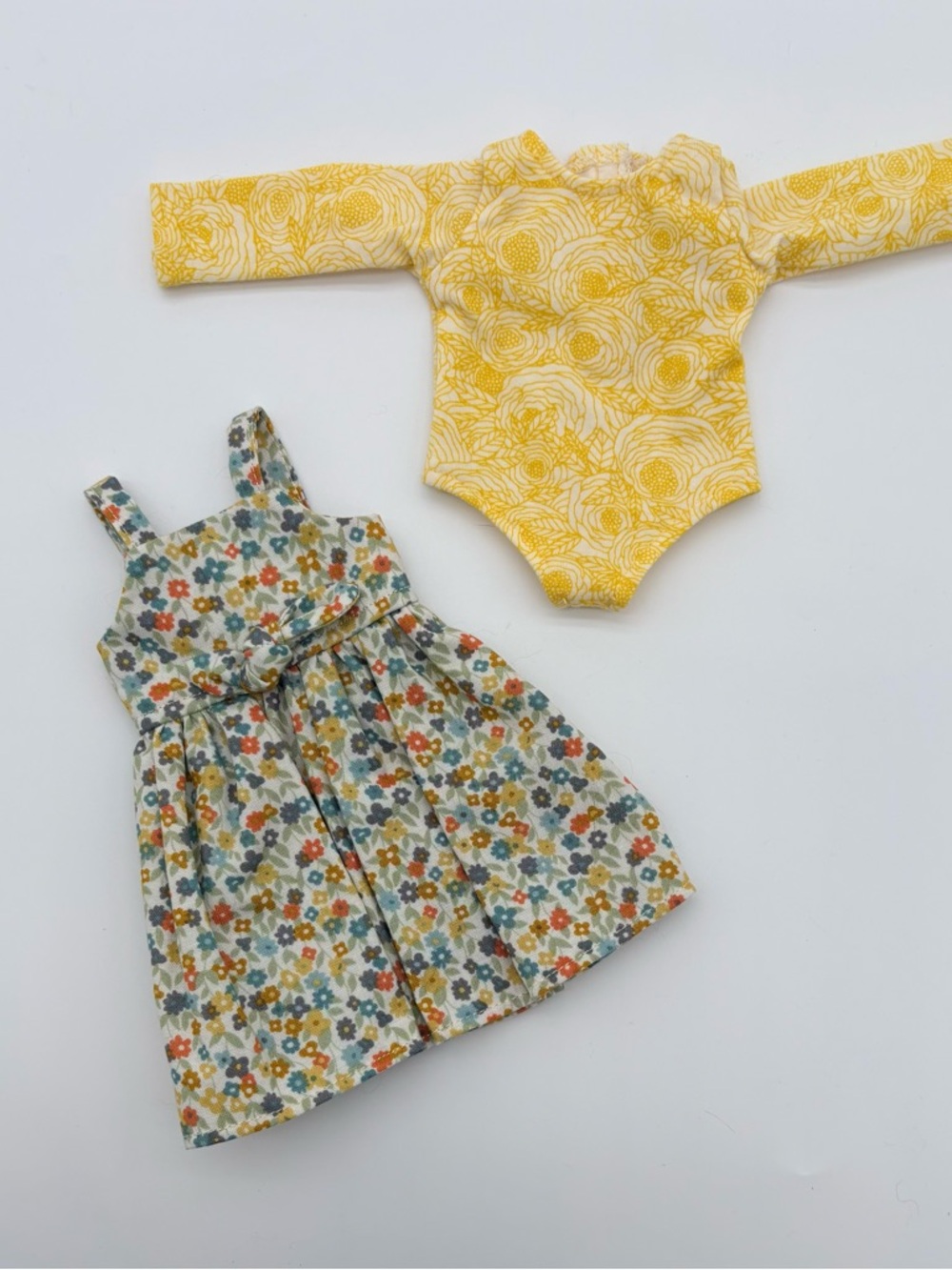 Handmade Dress & Leotard Fits 15” Dolls Like Wellie Wishers AG Sisters